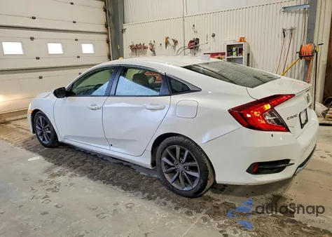 2019 Honda Civic Ex из США, поврежденный, VIN JHMFC1F33KX008921